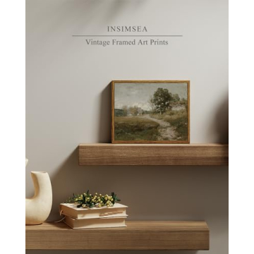 InSimSea Vintage Framed Canvas Art for Home Decor