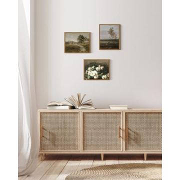 InSimSea Vintage Framed Canvas Art for Home Decor