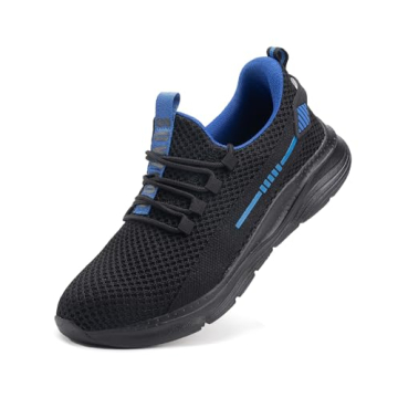 Steel Toe Shoes for Men Women Indestructible Puncture Proof Safety Work Shoes Comfortable Slip Resis...