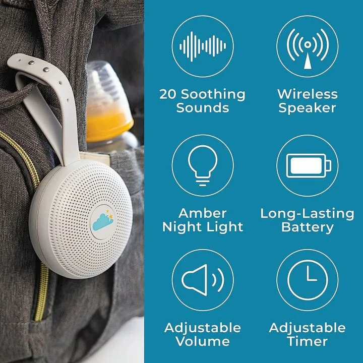 Yogasleep Hushh+ White Noise Machine for Better Sleep