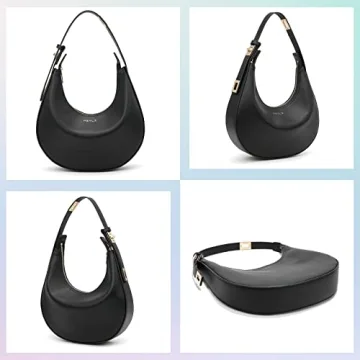 KEYLI Waterproof Leather Clutch Handbag Adjustable Strap