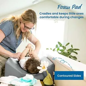 ECR4Kids SoftZone Baby Changing Pad Safe Portable