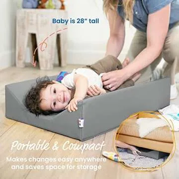 ECR4Kids SoftZone Baby Changing Pad Safe Portable
