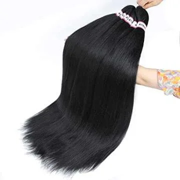 ATRAENTE Pre Stretched Braiding Hair 18 Inch in 8 Packs