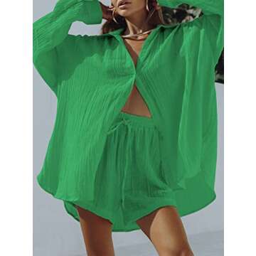 Fixmatti Women Summer 2 Piece Outfit Comfortable and Chic