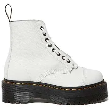 Dr. Martens Sinclair Boots for Women in White Leather