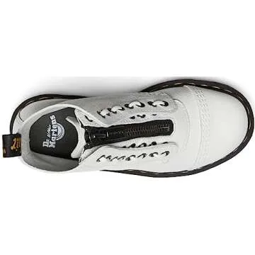 Dr. Martens Sinclair Boots for Women in White Leather