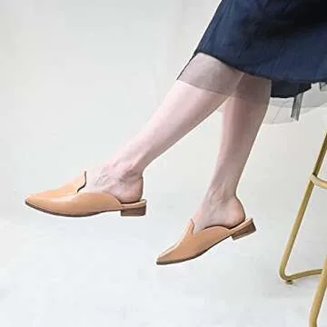 YDN Low Heels Mules - Stylish and Comfortable Slip-Ons