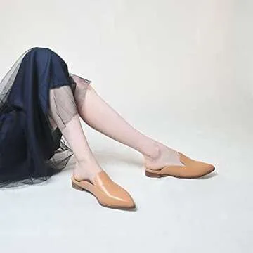 YDN Low Heels Mules - Stylish and Comfortable Slip-Ons