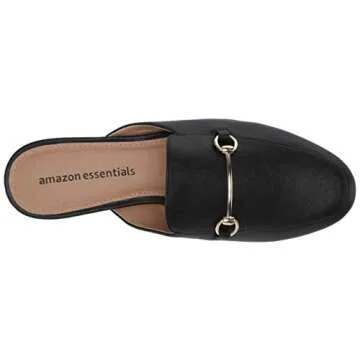 Stylish Amazon Essentials Women's Buckle Mule in Black