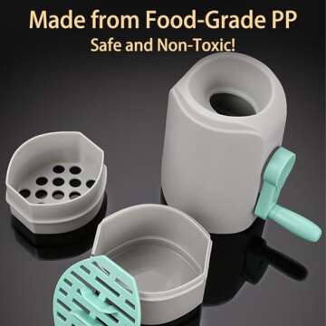 BOGOMAY® Pistachio Opener Automatic Peanut Sheller Peanut Peeler Shell Shelled Pistachios Shell Peanut Opener - Easy and Fun for Kids! Quick, Safe, and Efficient Pistachio Opener Tool