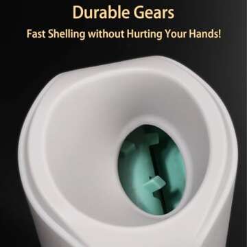 BOGOMAY® Pistachio Opener Automatic Peanut Sheller Peanut Peeler Shell Shelled Pistachios Shell Peanut Opener - Easy and Fun for Kids! Quick, Safe, and Efficient Pistachio Opener Tool