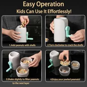BOGOMAY® Peanut Sheller - Fun & Efficient Nut Shelling Tool
