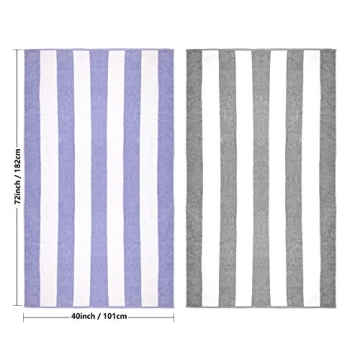 CLOWOOD Plush Oversized Beach Towel for Ultimate Comfort