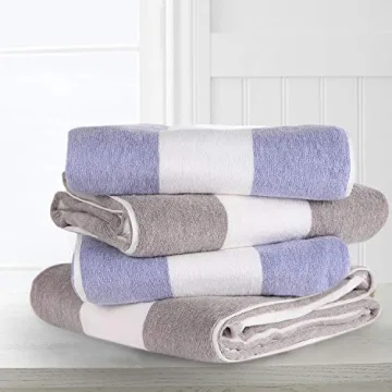 CLOWOOD Plush Oversized Beach Towel for Ultimate Comfort