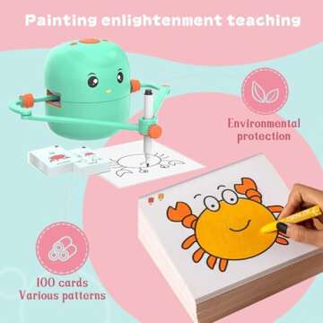 Cenryusa Drawing Robot for Kids - Interactive Art Toy