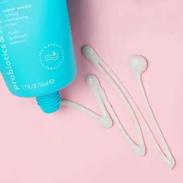 TULA Skin Care Super Soothe Calming Moisturizing Lotion - Calming, Hydrating, & Non-Irritating for Sensitive Skin with Colloidal Oatmeal, Cucumber & Ginger, 1.7 fl. oz.