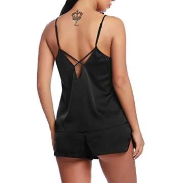 Buy RSLOVE Women V Neck Satin Pajamas for Every Occasion