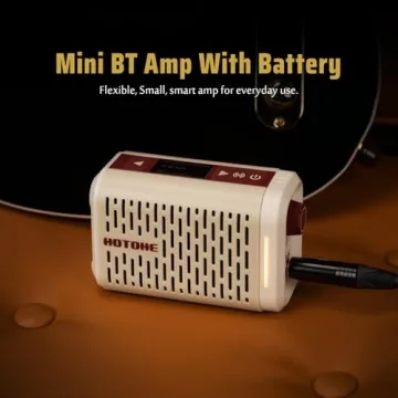 Hotone Multifunctional Modern Mini Modeling Amplifier BT Guitar Bass IR Cabinets with Multi FX Mobil...