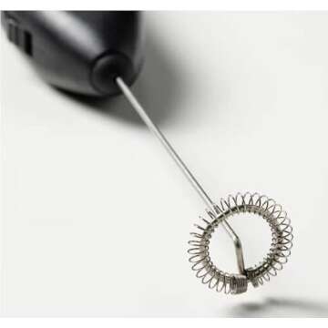 Jordan's Skinny Sauces Bundle - Salted Caramel and Dark Chocolate Espresso, 2-12 oz Bottles with Milk Frother (1 Dark Choc / 1 Caramel)