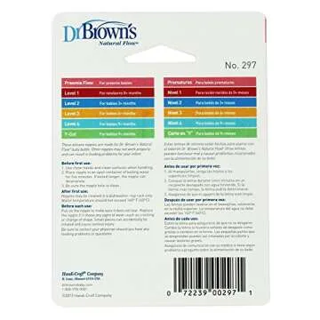 Dr. Brown's Preemie Standard Nipples for Newborns