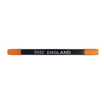 PME Brush n Fine 100% Edible Ink Pen Food Colouring For Cake Decorations ORANGE