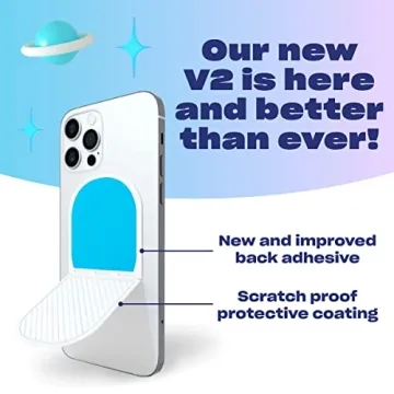 Flipstik 2.0 Foldable Adhesive Phone Mount for Selfies