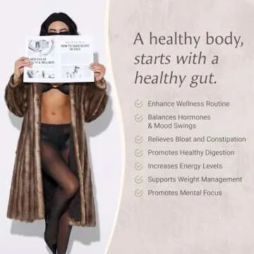 Paulina FITNESS Reset Overnight Digestive Aid, Bloating Relief, & Gut Health Supplement | Natural Detox & Digestive Cleanse to Support Weight Management and Relieve Constipation | 90 Capsules