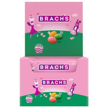 Brach's Classic Jelly Beans, Springtime Easter Candy, 3.5 oz sharepack (Pack of 12)