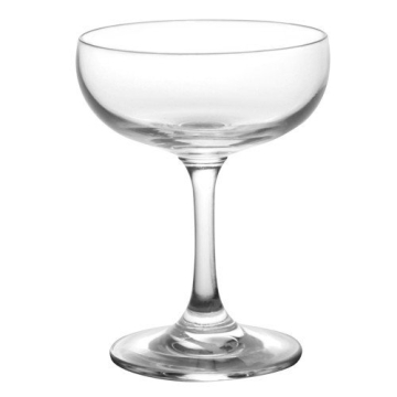 Elegant BARCONIC 7 oz Coupe Glass Set - box of 4, Perfect for Cocktails