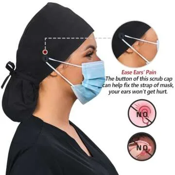 Comfortable QBA Adjustable Working Cap with Satin Lining