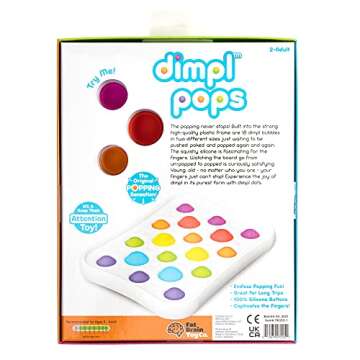 Fat Brain Dimpl Pops Sensory Educational Toy for Kids