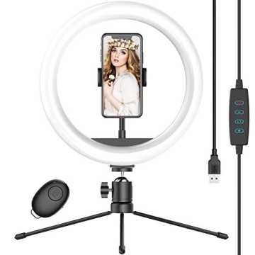10" Selfie Ring Light for Video & Photography