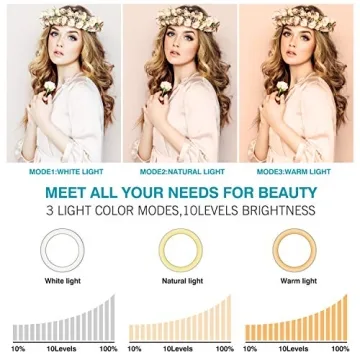 10" Selfie Ring Light for Video & Photography