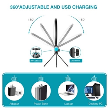 10" Selfie Ring Light for Video & Photography