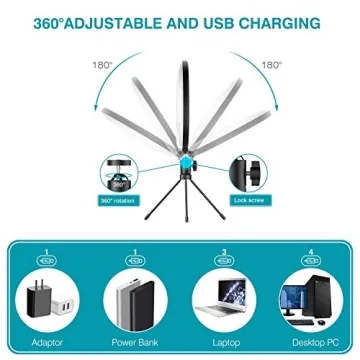 10" Selfie Ring Light for Video & Photography