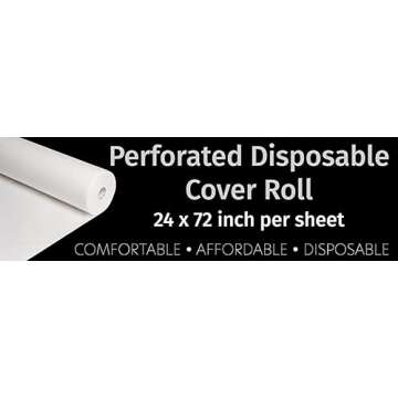 RSL89 Disposable Bed Sheets for Spa & Medical Use - 24x12