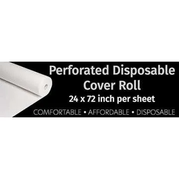 RSL89 Disposable Bed Sheets for Spa & Medical Use - 24x12