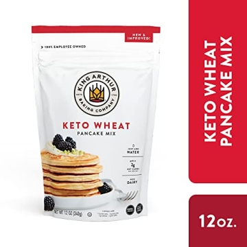 King Arthur Keto Pancake Mix - Low Carb High Protein Breakfast