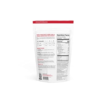 King Arthur Keto Pancake Mix - Low Carb High Protein Breakfast