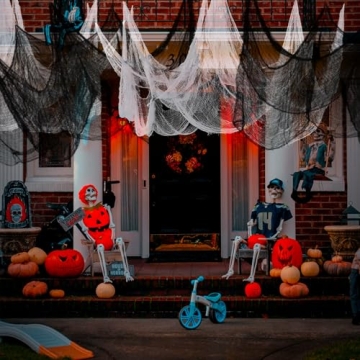 Creepy Halloween Decorations 6 Pack for Spooky Fun