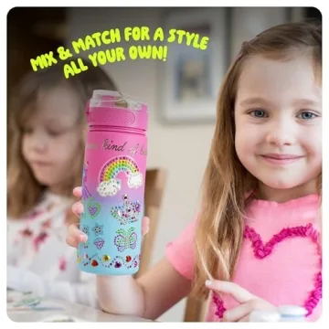 Glow-in-the-Dark Water Bottle Kit for Kids 4-8