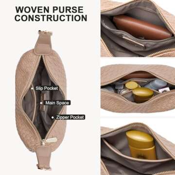 Stylish BOSTANTEN Vegan Leather Crossbody Bag for Women