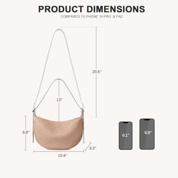 Stylish BOSTANTEN Vegan Leather Crossbody Bag for Women