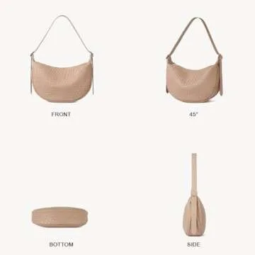 Stylish BOSTANTEN Vegan Leather Crossbody Bag for Women