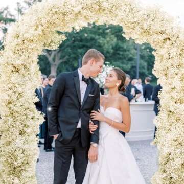 2000+ Dried Babys Breath Flowers Bulk - 17" Ivory White Dried Flower Bouquet, Real Natural Gypsophila Branches for Vase Filler, Wedding, Table Centerpiece, Home Decor, DIY Wreath Floral, Crafts