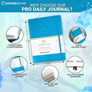 Panda Planner Pro 2025 Undated Daily Planner for All