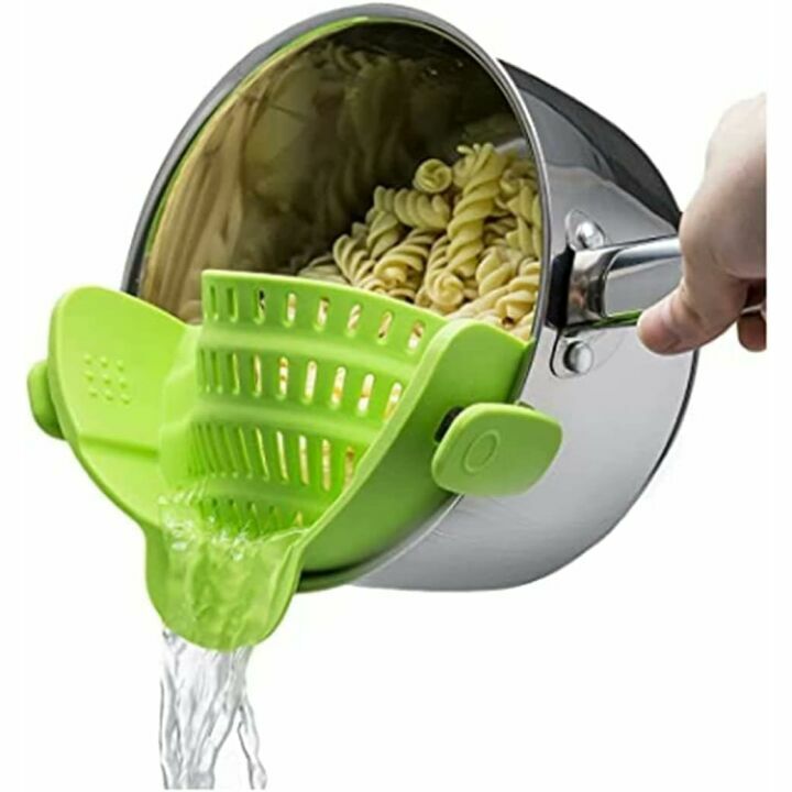 Gizmo Snap N Strain Adjustable Silicone Strainer