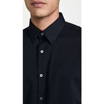 Theory Men's Sylvain Structure Knit Shirt for Style and Comfort