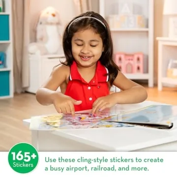 Melissa & Doug Reusable Sticker Pad for Kids - 165+ Stickers